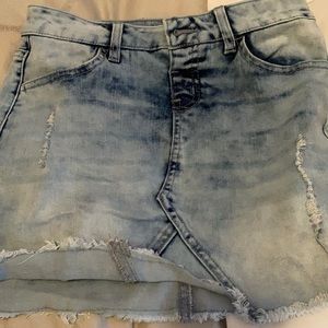 Justice skirt in light blue size 10
